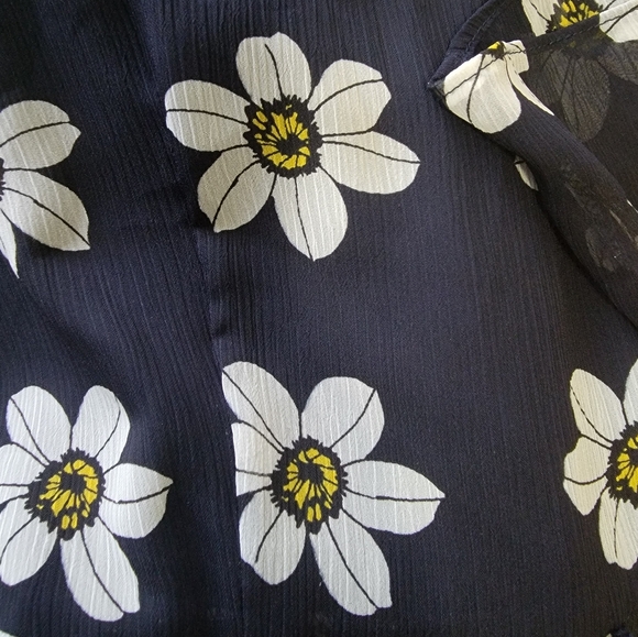 Tommy Hilfiger midi dress size 2. Beautiful floral print. Blue / white - Picture 9 of 11